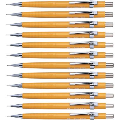 Pentel P200 Series Mechanical Pencil, 0.9mm Lead, 1 Box of 12 Pencils Pentel P200 Series Mechanical Pencil, 0.9mm Lead, 1 Box of 12 Pencils