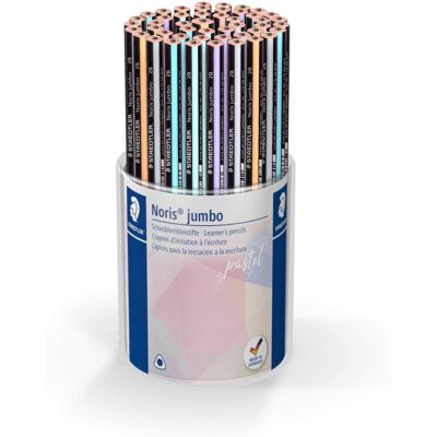 STAEDTLER Cup of 48 2B Noris Jumbo Pastel Pencils STAEDTLER Cup of 48 2B Noris Jumbo Pastel Pencils