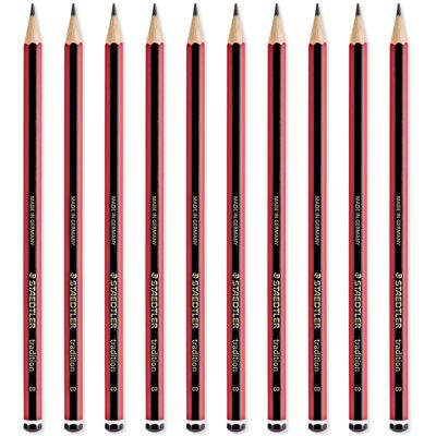 STAEDTLER Tradition Pencil - Drawing Sketching Art - Pack of 10 Pencils - Grade STAEDTLER Tradition Pencil - Drawing Sketching Art - Pack of 10 Pencils - Grade
