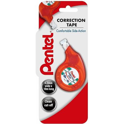 Pentel Correction Tape Comfortable Side-Action Pentel Correction Tape Comfortable Side-Action