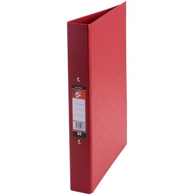 Rapid Red Plastic Ring Binders - A4 Pack 10 Rapid Red Plastic Ring Binders - A4 Pack 10