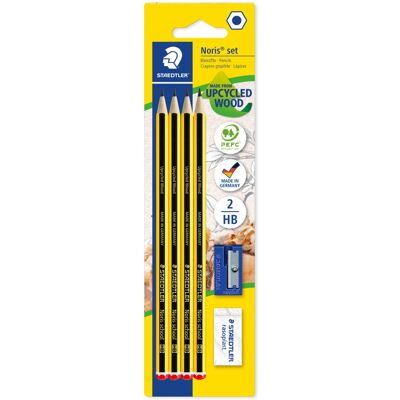 STAEDTLER 121S1 BK4D Noris School Graphite Pencils - HB Degree (Pack of 4 Pencil STAEDTLER 121S1 BK4D Noris School Graphite Pencils - HB Degree (Pack of 4 Pencil
