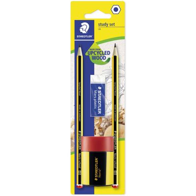 STAEDTLER 121 511BKD Noris School Graphite HB Pencil Study Set (Pack of 2 Pencil STAEDTLER 121 511BKD Noris School Graphite HB Pencil Study Set (Pack of 2 Pencil