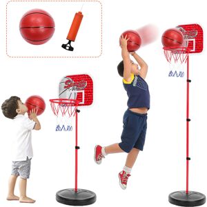 Unbranded 145cm Basketball Hoop Net Kids Backboard Stand Rack Set Adjustable Unbranded 145cm Basketball Hoop Net Kids Backboard Stand Rack Set Adjustable