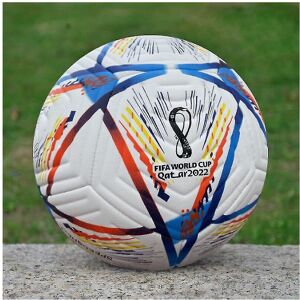 Unbranded World Cup 2022 Colour (for Match Training)adult Football Match No.5 Ball Unbranded World Cup 2022 Colour (for Match Training)adult Football Match No.5 Ball