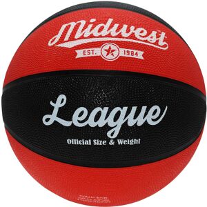 Loops Size 5 Red & Black League Basketball Ball - High Grip Rubber Durable Outdoor Loops Size 5 Red & Black League Basketball Ball - High Grip Rubber Durable Outdoor
