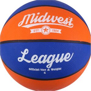 Loops Size 6 Blue & Orange League Basketball Ball - High Grip Rubber Durable Outdoor Loops Size 6 Blue & Orange League Basketball Ball - High Grip Rubber Durable Outdoor