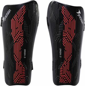 Loops L - Football Shin Pad Guards - BLACK/RED - High Impact Wrap Around Leg Cover Loops L - Football Shin Pad Guards - BLACK/RED - High Impact Wrap Around Leg Cover