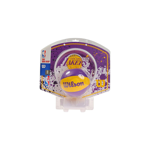 Wilson NBA Team Mini Basketball Hoop - LA Lakers Wilson NBA Team Mini Basketball Hoop - LA Lakers