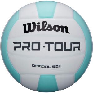 Wilson Pro Tour Indoor Volleyball - Official Size Teal/White Wilson Pro Tour Indoor Volleyball - Official Size Teal/White