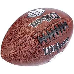 Wilson American Football, Recreational, Standard Size, MVP OFFICIAL, Brown, WTF1 Wilson American Football, Recreational, Standard Size, MVP OFFICIAL, Brown, WTF1