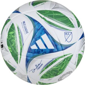 adidas Unisex-Adult MLS League Nativo Soccer Ball White/Green/Glory Blue/Solar B adidas Unisex-Adult MLS League Nativo Soccer Ball White/Green/Glory Blue/Solar B