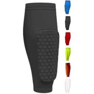 Unbranded (M, bule) Shin Defender KidsShindefender Compression Sleeve with Honeycomb Pads0 Unbranded (M, bule) Shin Defender KidsShindefender Compression Sleeve with Honeycomb Pads0