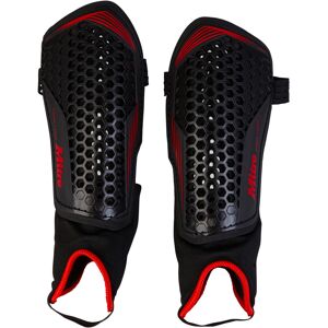 (M, Black/Red) Mitre Unisex Adult Carbon Aircell Technology Shin Guards (M, Black/Red) Mitre Unisex Adult Carbon Aircell Technology Shin Guards