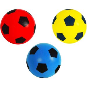 HTI Fun Sport Foam Footballs 3 Pack ? Soft 19.4cm Sponge Balls for Indoor & Outd HTI Fun Sport Foam Footballs 3 Pack ? Soft 19.4cm Sponge Balls for Indoor & Outd