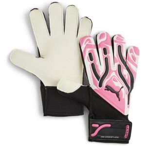 Football goalkeeper gloves - PUMA - Ultra Pro RC - White/Pink - Unisex - Size 4/ Football goalkeeper gloves - PUMA - Ultra Pro RC - White/Pink - Unisex - Size 4/