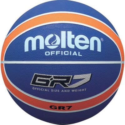 Molten GR7 Basketball - Senior Official Size 7 - FIBA Approved Molten GR7 Basketball - Senior Official Size 7 - FIBA Approved
