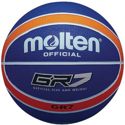 Molten - GR7 - Orange/Blue - Rubber Basketball Molten - GR7 - Orange/Blue - Rubber Basketball