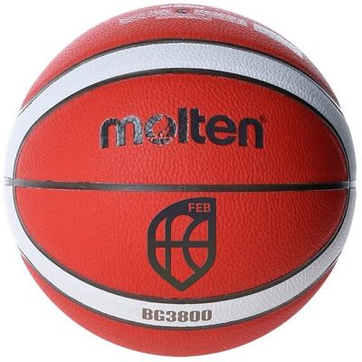 Basketball Ball Molten B5G3800 Leatherette (Size 5) Basketball Ball Molten B5G3800 Leatherette (Size 5)