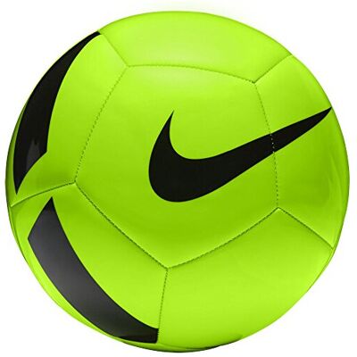 Nike NK Pitch TEAM Ball - Unisex, Green/Black, Size 5 Nike NK Pitch TEAM Ball - Unisex, Green/Black, Size 5