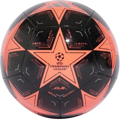 adidas Unisex-Adult UCL Club Soccer Ball Turbo/Black/Silver Metallic 3 adidas Unisex-Adult UCL Club Soccer Ball Turbo/Black/Silver Metallic 3