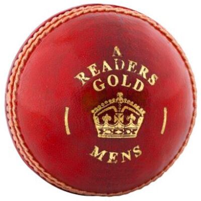 Readers Cricket Ball - Unisex - One Size - Red Readers Cricket Ball - Unisex - One Size - Red