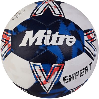 (3, White/Blue/Red) Mitre Expert Logo Handball (3, White/Blue/Red) Mitre Expert Logo Handball