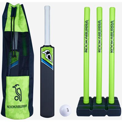 KOOKABURRA Blast Cricket Set, Black KOOKABURRA Blast Cricket Set, Black