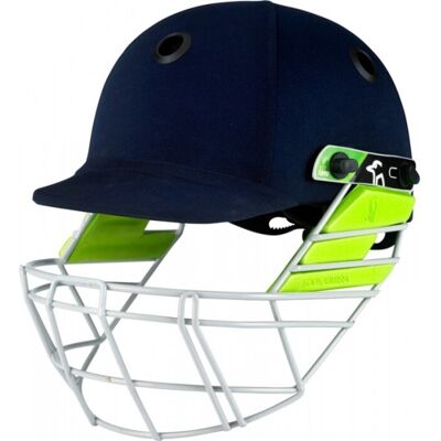 (L-XL, Blue/Green/Silver) Kookaburra Mens Pro 600F Cricket Helmet (L-XL, Blue/Green/Silver) Kookaburra Mens Pro 600F Cricket Helmet