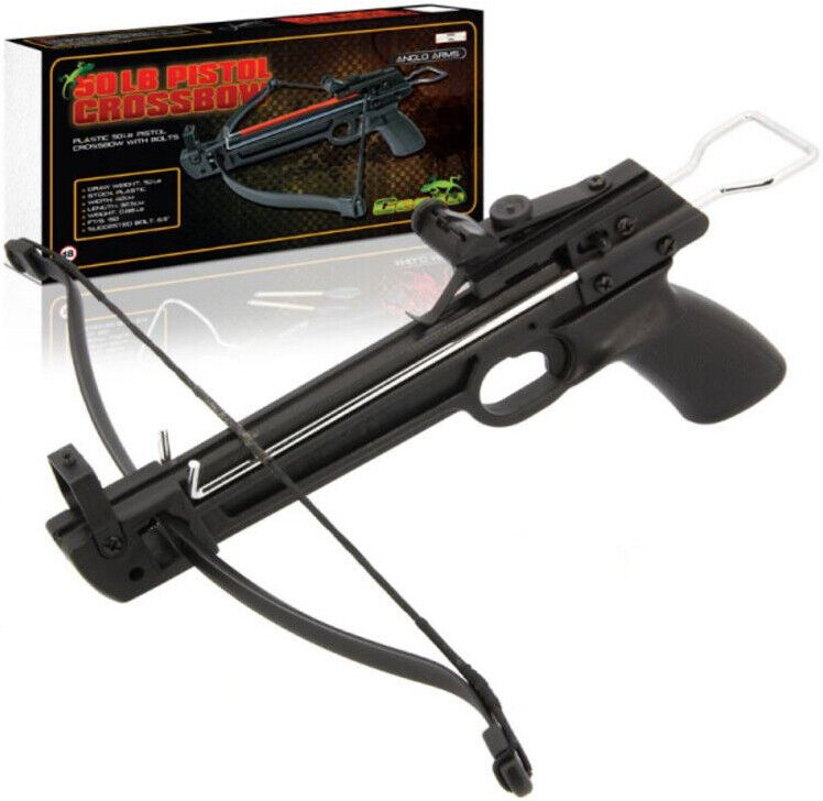 Anglo Arms 50LB Pistol Crossbow "The GEKKO" With Metal Cocking Aid