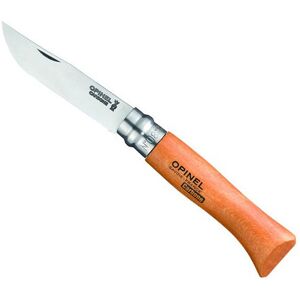 Opinel No. 8 Locking Knife, 8.5cm Carbon Steel Blade, Virobloc Locking Ring, Loc Opinel No. 8 Locking Knife, 8.5cm Carbon Steel Blade, Virobloc Locking Ring, Loc