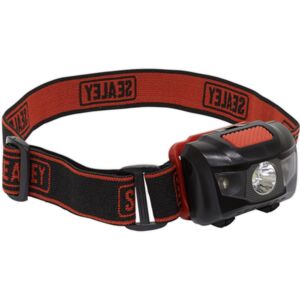 Sealey Head Torch 3W + 2 LED, 3 x AAA Cell, Hands-Free LED Spotlight, 120 Lumens Sealey Head Torch 3W + 2 LED, 3 x AAA Cell, Hands-Free LED Spotlight, 120 Lumens