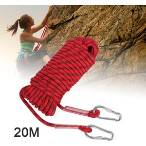 Unbranded Heavy Duty Rock Climbing Rope Cord 20m 12mm for Outdoor Emergency Unbranded Heavy Duty Rock Climbing Rope Cord 20m 12mm for Outdoor Emergency