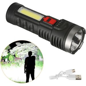 Unbranded Super Bright 10000000LM USB Rechargeable Tactical LED Flashlight - High-Output B Unbranded Super Bright 10000000LM USB Rechargeable Tactical LED Flashlight - High-Output B