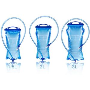 GreenZech (1.5L) Water Bladder Bag Reservoir Leak proof Hydration Pack Storage BPA Free Ru GreenZech (1.5L) Water Bladder Bag Reservoir Leak proof Hydration Pack Storage BPA Free Ru