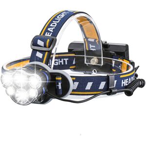 GreenZech 1200lm 6 LED Headlamp 8 Modes Waterproof USB Rechargeable Flashlight for Camping GreenZech 1200lm 6 LED Headlamp 8 Modes Waterproof USB Rechargeable Flashlight for Camping