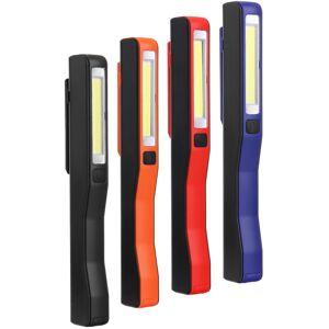 GreenZech (Orange) 3W COB LED Work Light Outdoor Camping Emergency Magnetic Pen Lamp Night GreenZech (Orange) 3W COB LED Work Light Outdoor Camping Emergency Magnetic Pen Lamp Night