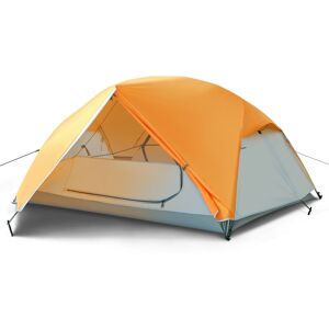 GreenZech (Orange) 2 Person Camping Tents Backpacking Tents Lightweight Portable Waterproo GreenZech (Orange) 2 Person Camping Tents Backpacking Tents Lightweight Portable Waterproo