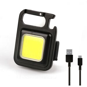 Olymdo LED USB COB Key Ring Flashlight Work Light Pocket Rechargeable Torch Camping Olymdo LED USB COB Key Ring Flashlight Work Light Pocket Rechargeable Torch Camping