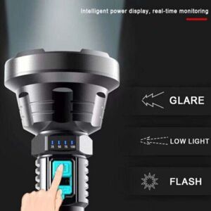 Unbranded 1200000LM LED Flashlight Super Bright Torch USB Rechargeable Lamp High Powered Unbranded 1200000LM LED Flashlight Super Bright Torch USB Rechargeable Lamp High Powered