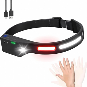 Chronus Headtorch,Rechargeable Head Torch with Red Light,500 Lumens Super Bright Chronus Headtorch,Rechargeable Head Torch with Red Light,500 Lumens Super Bright