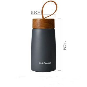 Unbranded (201-300ml, 280ml grey) Double Wall Insulated Thermos 304 Stainless Steel Vaccum Unbranded (201-300ml, 280ml grey) Double Wall Insulated Thermos 304 Stainless Steel Vaccum