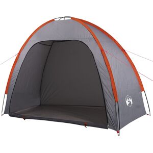 (grey and orange, 200 x 163 x 190 cm) vidaXL Storage Tent Outdoor Lightweight Te (grey and orange, 200 x 163 x 190 cm) vidaXL Storage Tent Outdoor Lightweight Te