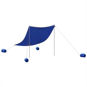 vidaXL Beach Canopy with Sand Anchors - Sun Shelter SPF 40+ - Beach Tent vidaXL Beach Canopy with Sand Anchors - Sun Shelter SPF 40+ - Beach Tent