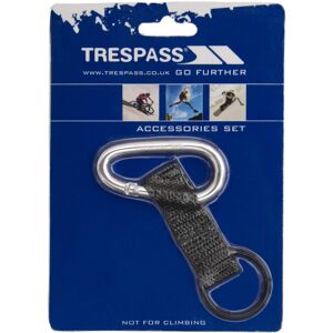 Trespass Affix 6mm Carabineer With Strap And Rubber Ring Trespass Affix 6mm Carabineer With Strap And Rubber Ring