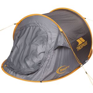 (One Size, Storm Grey) Trespass Swift 2 Patterned Pop-Up Tent (One Size, Storm Grey) Trespass Swift 2 Patterned Pop-Up Tent