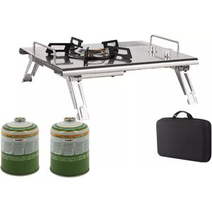 NGT Folding Cassette Stove Portable Camping Gas Stove + 2 GAS NGT Folding Cassette Stove Portable Camping Gas Stove + 2 GAS