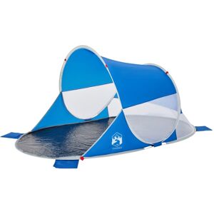 (blue) vidaXL Beach Tent Patio Lightweight Tent Sun Shelter Tent Pop-up Waterpro (blue) vidaXL Beach Tent Patio Lightweight Tent Sun Shelter Tent Pop-up Waterpro
