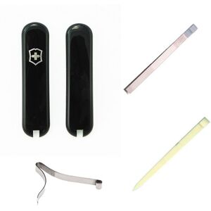 (black) Victorinox 58mm Swiss army spares - tweezers toothpick spring handles (black) Victorinox 58mm Swiss army spares - tweezers toothpick spring handles