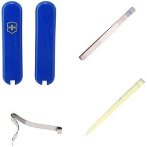 (blue) Victorinox 58mm Swiss army spares - tweezers toothpick spring handles (blue) Victorinox 58mm Swiss army spares - tweezers toothpick spring handles